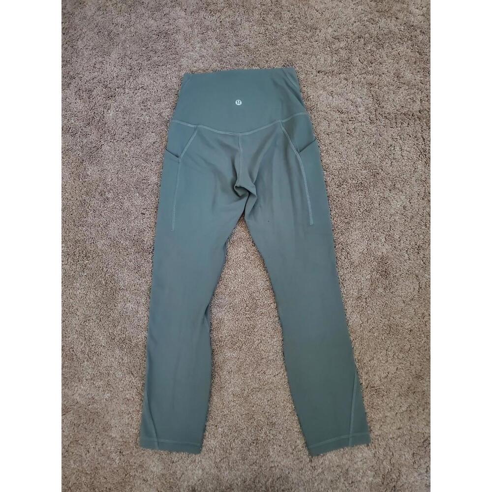 Lululemon Align High-Rise Pant with Pockets 22.5" Green Size 2